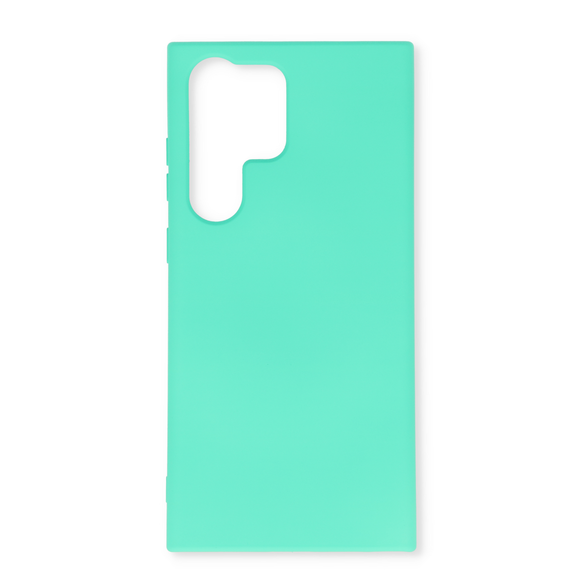 Samsung Galaxy S23 Ultra Hoesje - Turquoise - Siliconen Back Cover