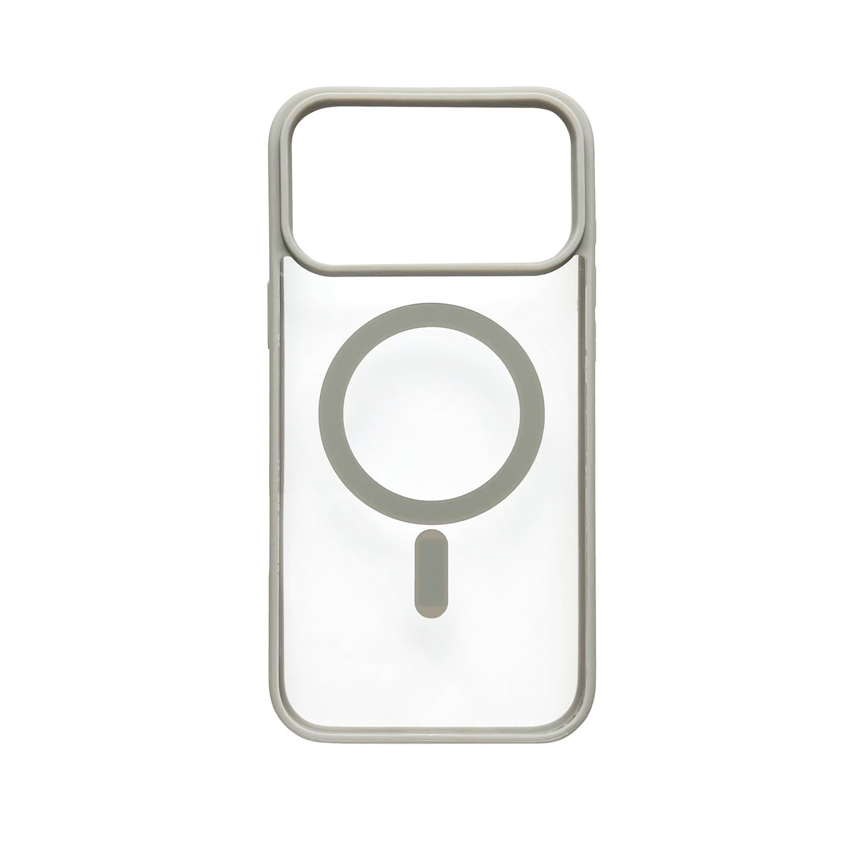 Apple iPhone 18 Pro Max Case - Grey - Bumper MagSafe Back Cover