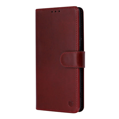 Samsung Galaxy S26 Ultra Hoesje - Burgundy Red - Echt Leren Bookcase