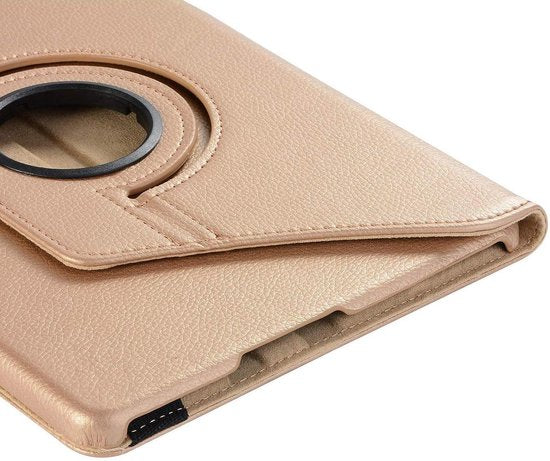 Samsung Galaxy Tab S6 Lite Tablet Case - Gold - Rotating Folio Case