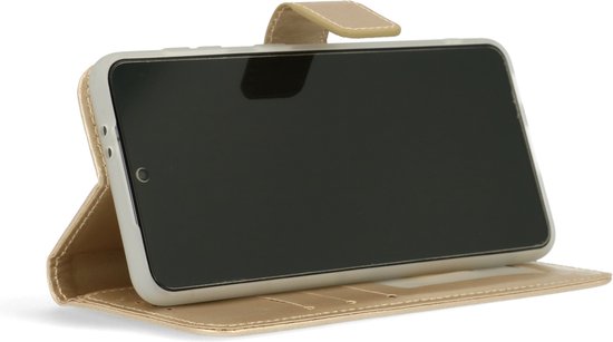 Apple iPhone 14 Pro Hoesje - Goud - Bookcase