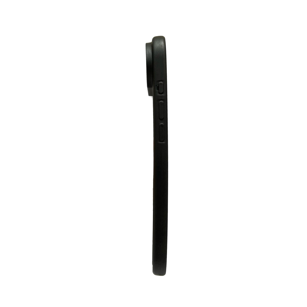 Apple iPhone Air Hoesje - Metallic Zwart - Matte Siliconen MagSafe Back Cover