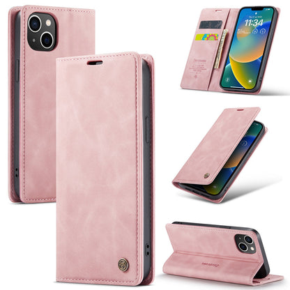 iPhone 15 Hoesje - Pale Pink - Dunne Bookcase