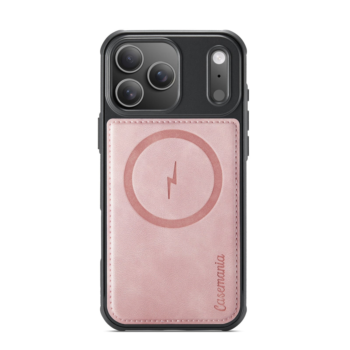 Apple iPhone 17 Pro Max Hoesje - Pale Pink - Luxe 2 in 1 MagSafe Bookcase