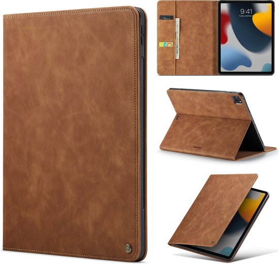 Apple iPad Pro 12.9 (2020) Tablet Case - Sienna Brown - Rotating Folio Case