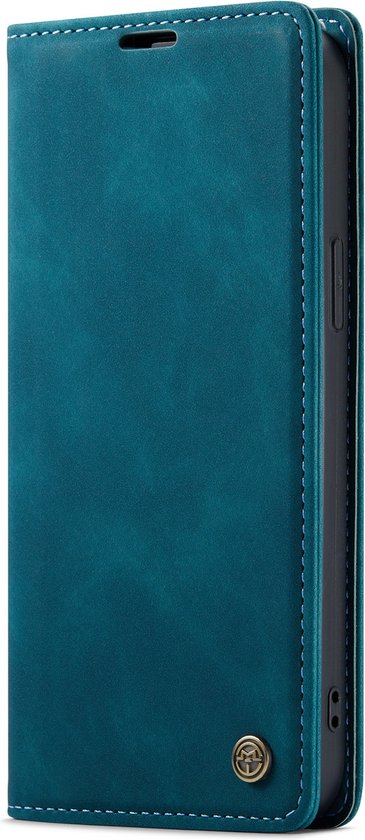 Apple iPhone 14 Plus Hoesje - Emerald Green - Dunne Bookcase
