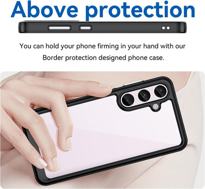 Samsung Galaxy A36 Hoesje - Zwart - Armor Back Cover