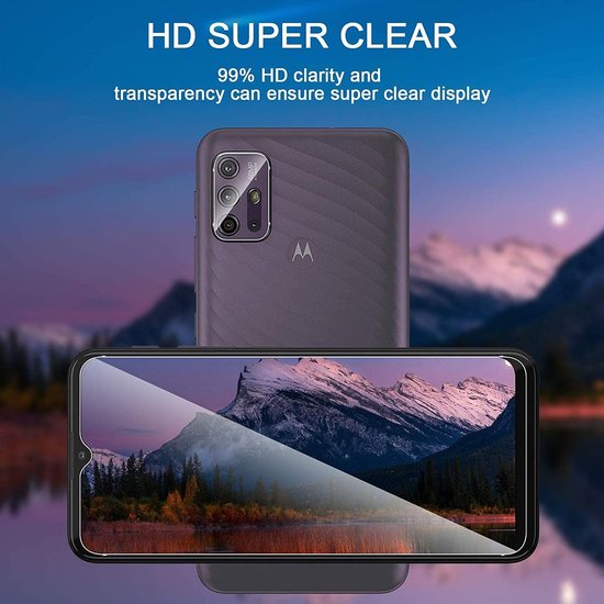 Motorola Moto G30 / G20 / G10 Screenprotector - Tempered Glass - 2 Stuks