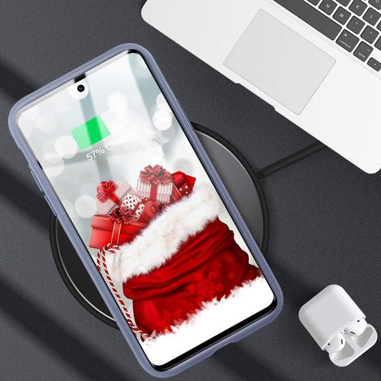Samsung Galaxy S20 Plus Hoesje - Paars - Siliconen Back Cover