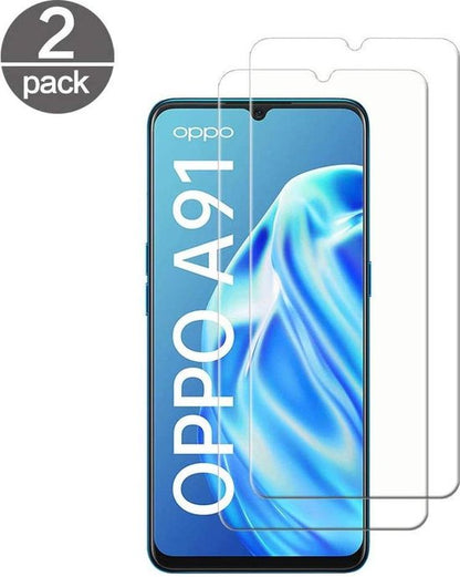 Oppo A91 / Reno 3 Panzerglas - Tempered Glass - 2 Stück