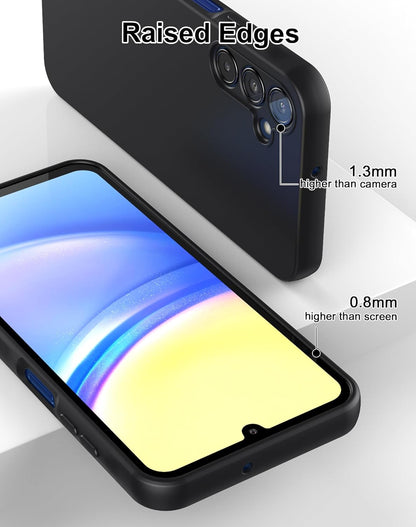 Samsung Galaxy A16 Hoesje - Zwart - Siliconen Back Cover
