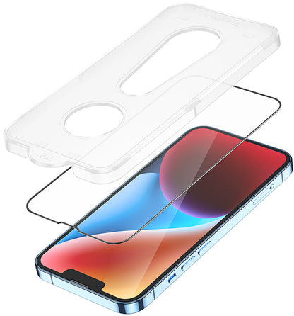 Apple iPhone 14 Screenprotector - Full Cover met applicator en Installatiekit - 1 Stuk