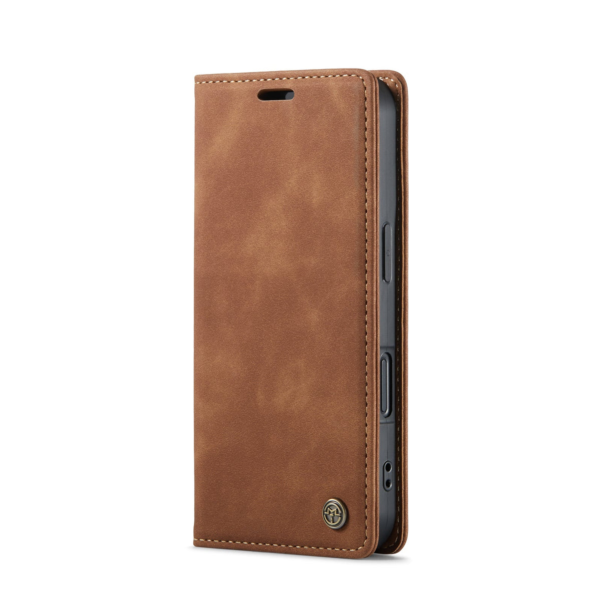 Apple iPhone SE (2022) / SE (2020) Hoesje - Sienna Brown - Dunne Bookcase