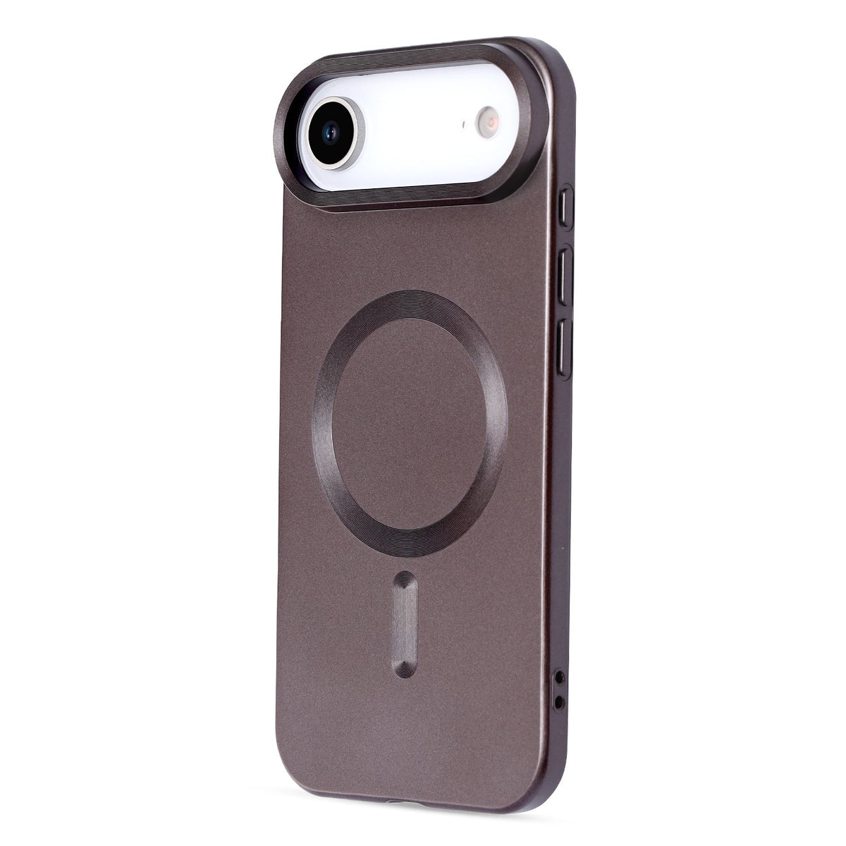 Apple iPhone Air Hoesje - Mauve - Matte Siliconen MagSafe Back Cover