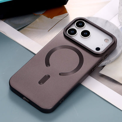 Apple iPhone 17 Pro Max Hoesje - Mauve - Matte Siliconen MagSafe Back Cover