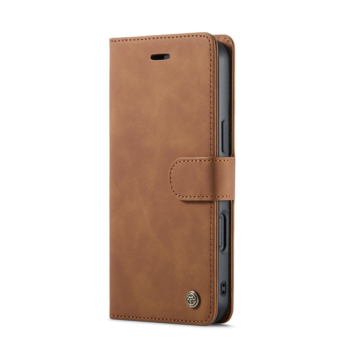 Apple iPhone 16 Plus Hoesje - Sienna Brown - 2 in 1 Bookcase