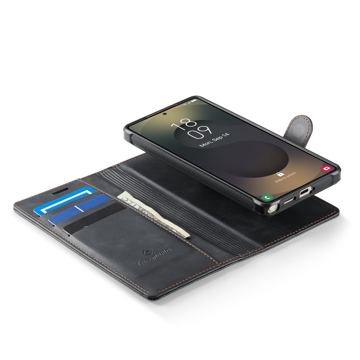 Samsung Galaxy S26 Ultra Hoesje - Charcoal Gray - 2 in 1 MagSafe Bookcase