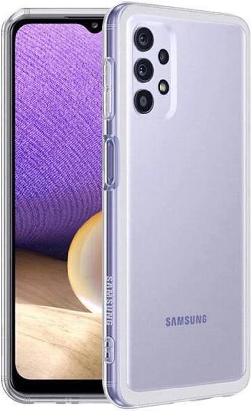 Samsung Galaxy A32 4G Hülle - Transparent - Silikon-Backcover