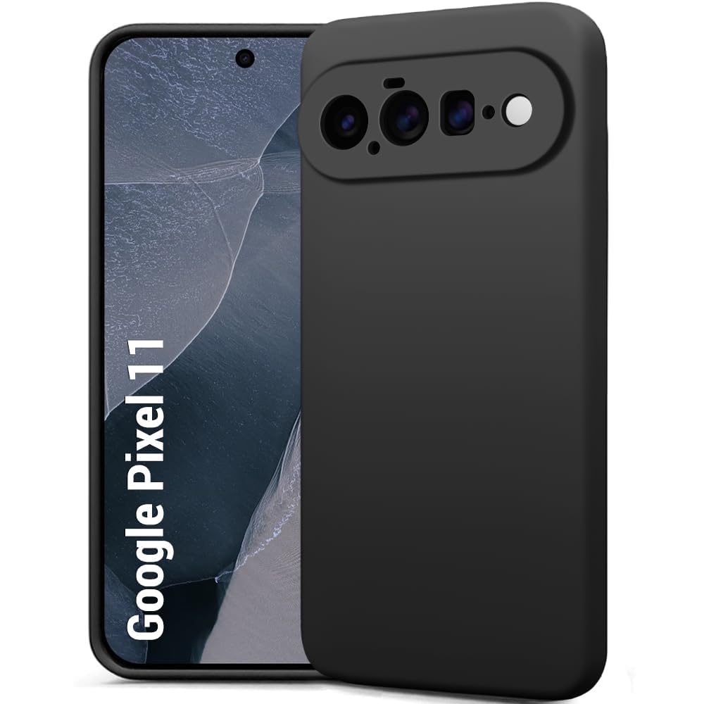 Google Pixel 11 Hoesje - Zwart - Siliconen Back Cover