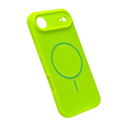 Apple iPhone Air Hoesje - Lime Green - Liquid Siliconen MagSafe Back Cover