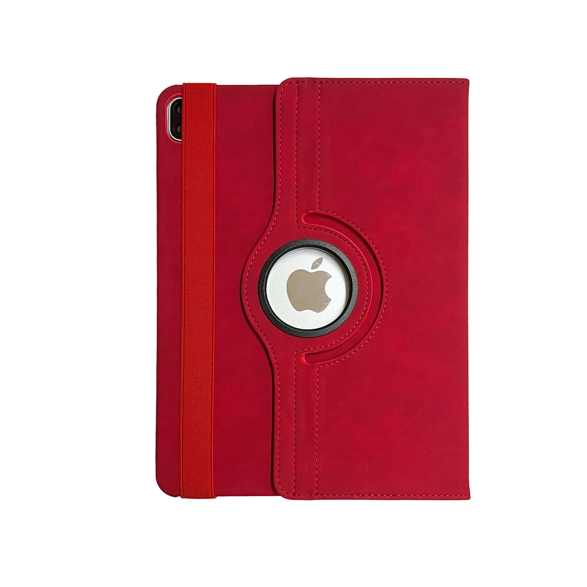 iPad A16 Tablethoes - Crimson Red - Draaibare Bookcase