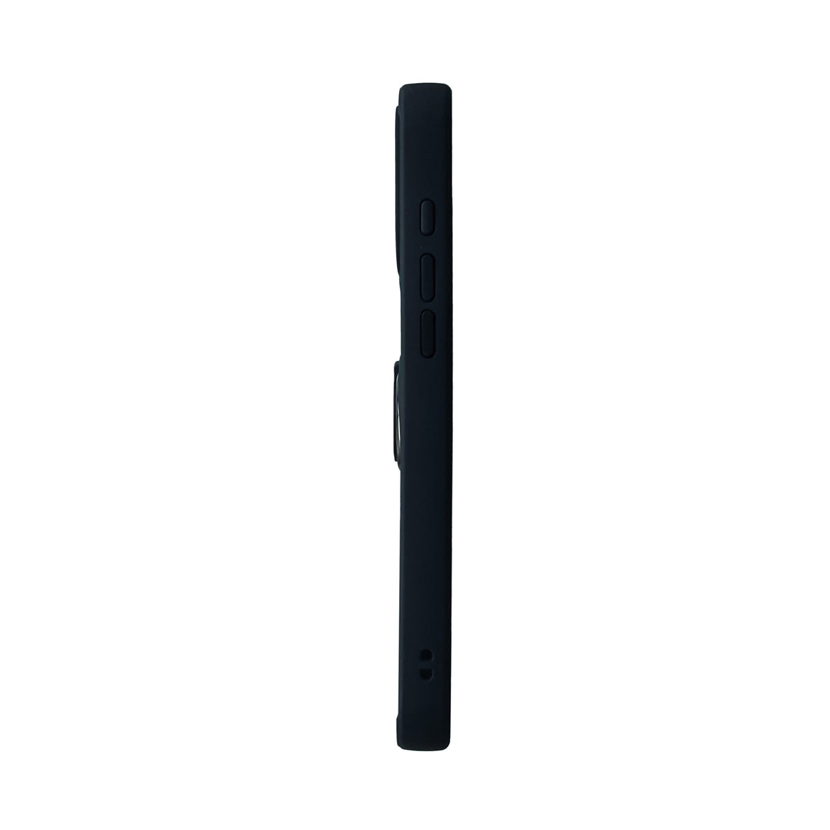 Apple iPhone 17 Pro Max Hoesje - Zwart - Ring Kickstand MagSafe Back Cover