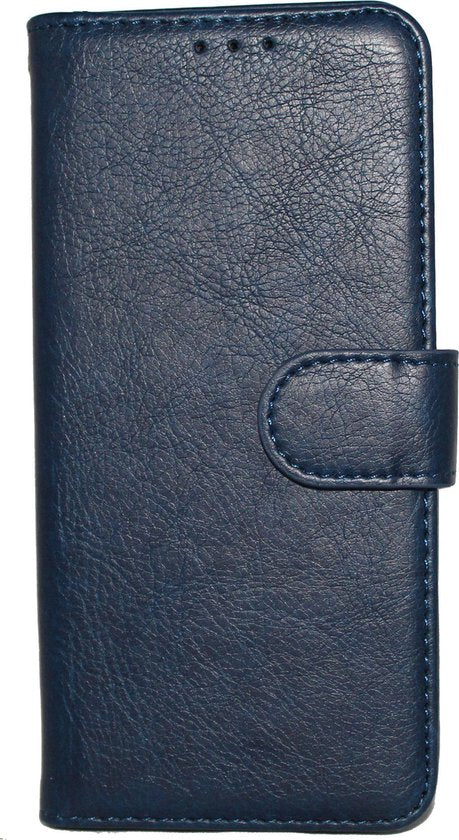 Apple iPhone Xs Max Hoesje - Blauw - Luxe Bookcase