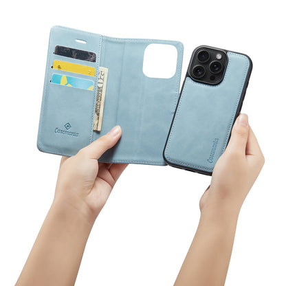 Apple iPhone 16 Pro Case - Aqua Blue - 2-in-1 Wallet Case