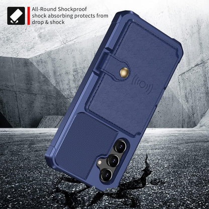 Samsung Galaxy A14 Hoesje - Blauw - RFID Back Cover