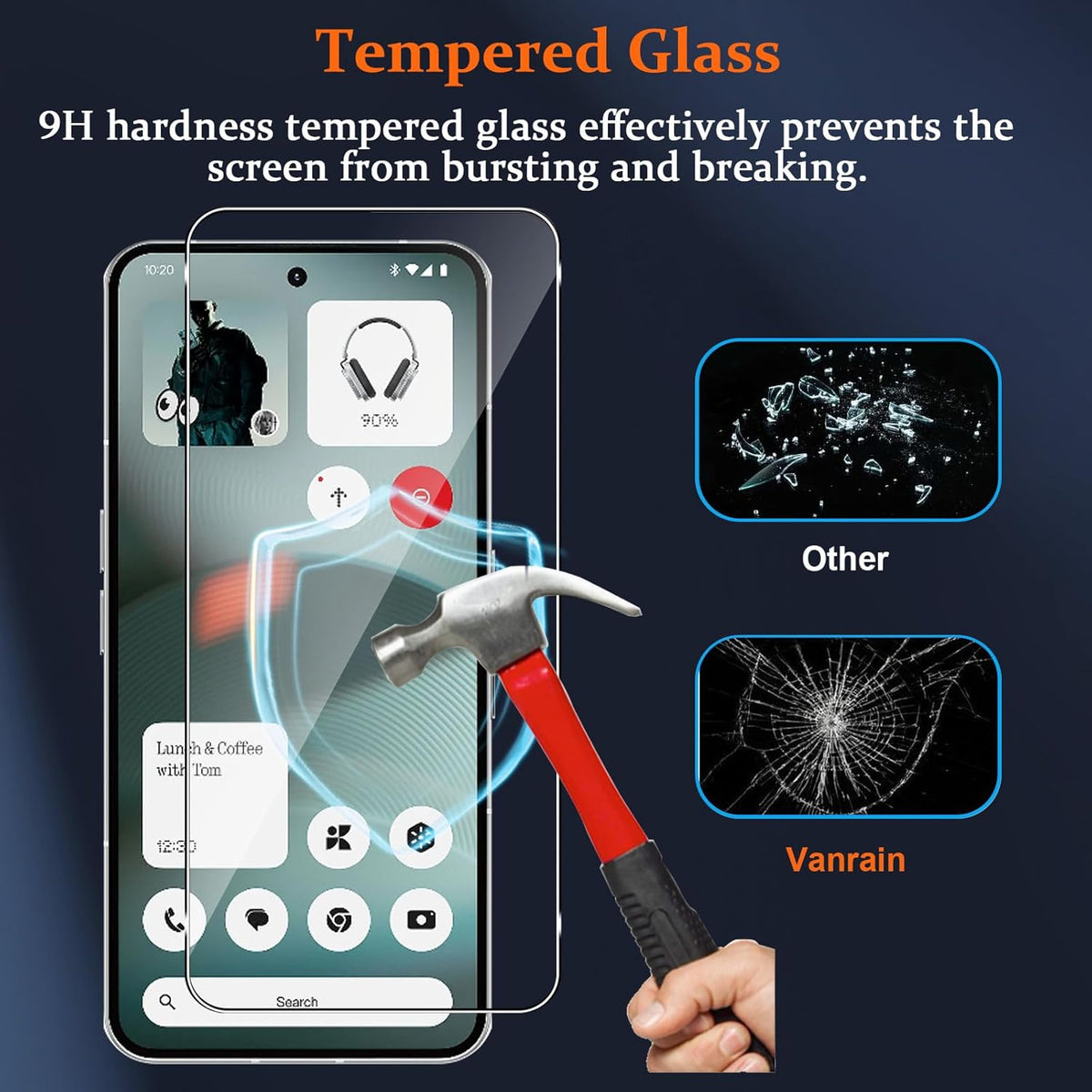 Nothing Phone (3) Panzerglas - Tempered Glass - 2 Stück