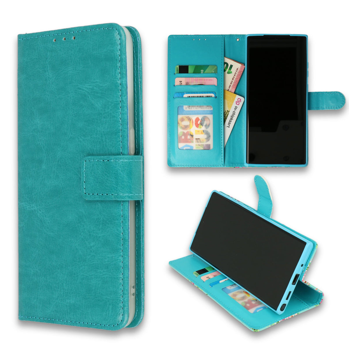 Sony Xperia 5 II Hoesje - Turquoise - Bookcase