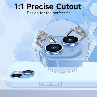 Apple iPhone 15 Plus Lens Protector - Blauw - 1 Stuk