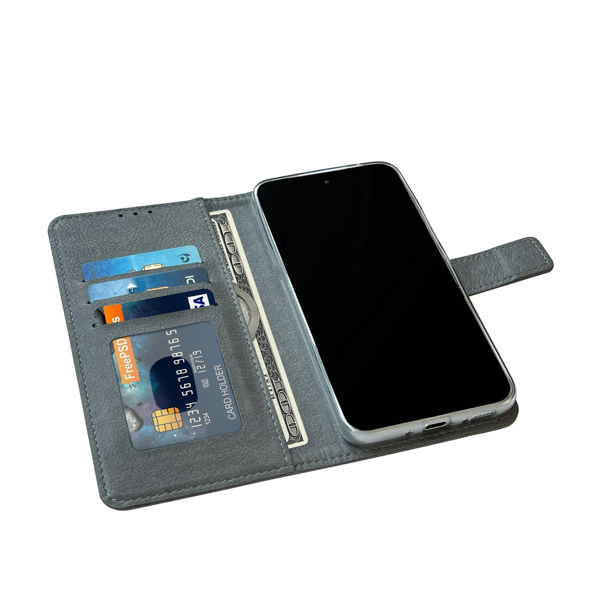 Samsung Galaxy A53 5G Hoesje - Grijs - Bookcase