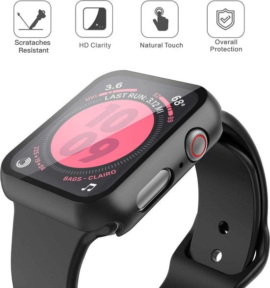 Apple Watch Series 5 (44 mm) / Series 3/2/1 (42 mm) Smartwatch Screenprotector - Tempered Glass - 1 Stuk