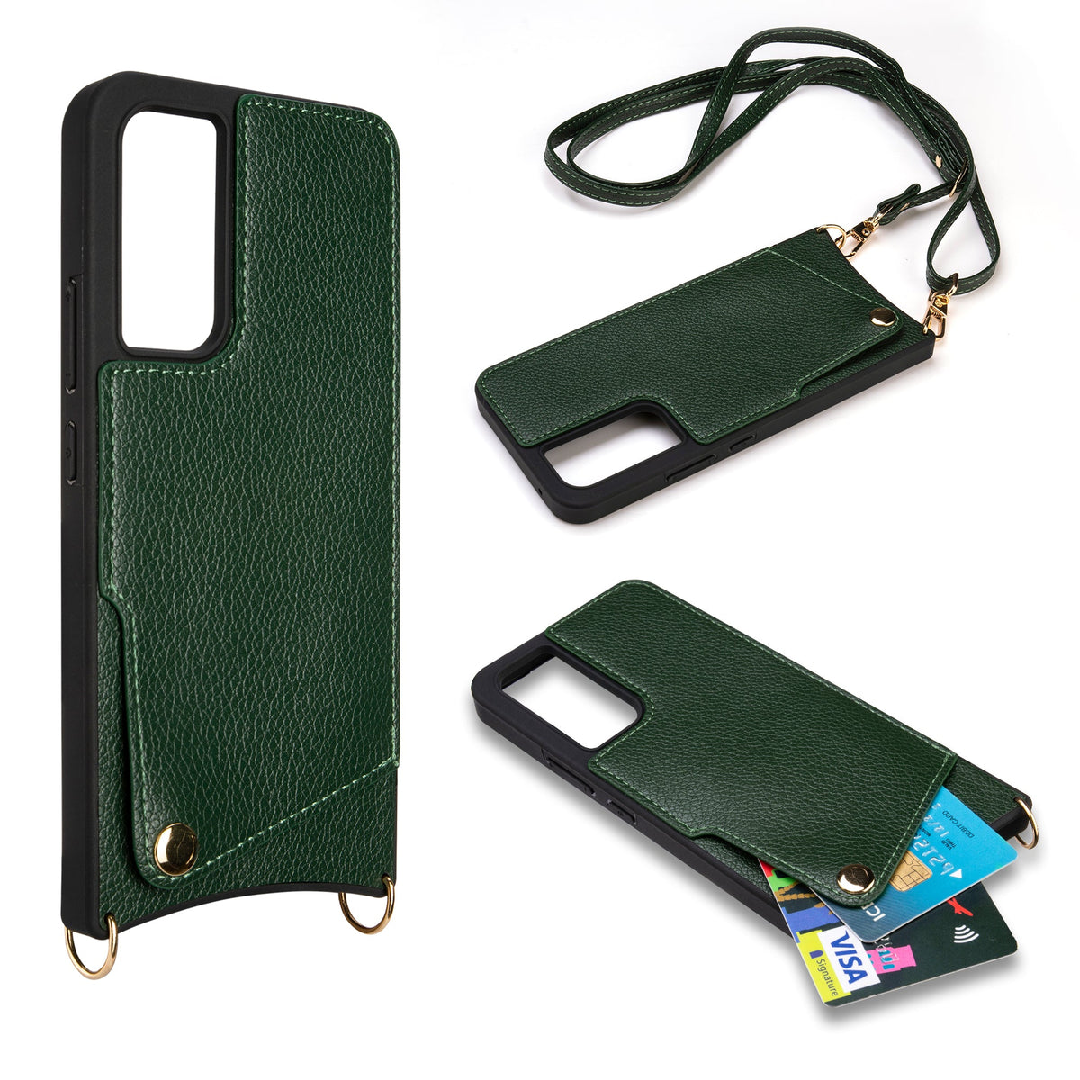 Samsung Galaxy A34 Case - Band - Green Back Cover