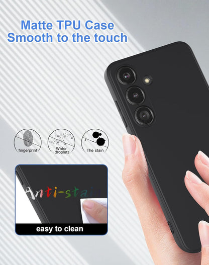 Samsung Galaxy A57 Hoesje - Zwart - Shockproof Siliconen Back Cover