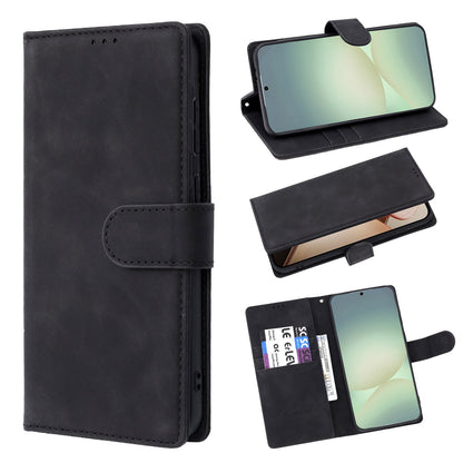 Samsung Galaxy A56 Hoesje - Charcoal Gray - Kunstleer Bookcase