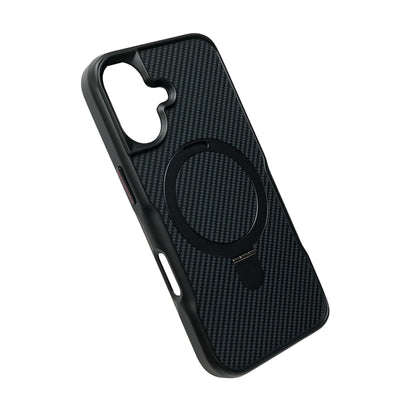 Apple iPhone 17 Case - Black - Carbon MagSafe Back Cover