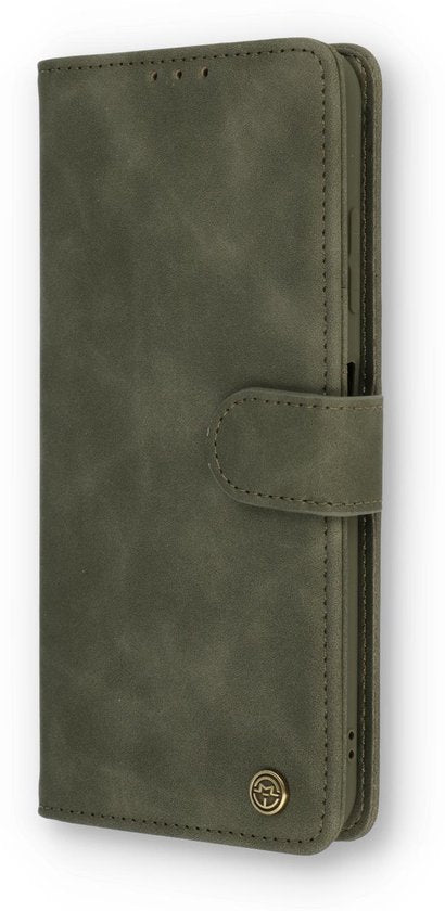 Samsung Galaxy S21 FE Hoesje - Shadow Gray - Luxe Bookcase