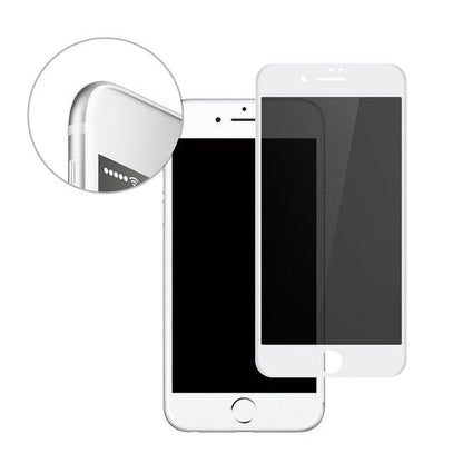 Apple iPhone SE (2020) Screenprotector - Full Cover Wit - 2 Stuks