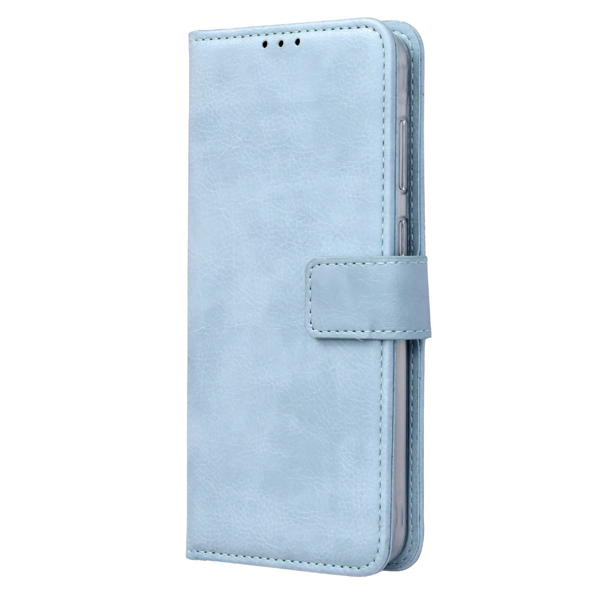 Oppo A5 Hoesje - Licht Blauw - Portemonnee Bookcase