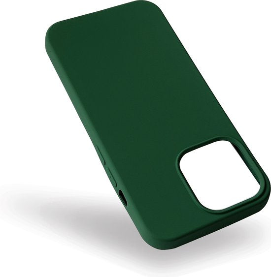 Coque pour Apple iPhone 13 Pro - Vert foncé - Étui arrière en silicone