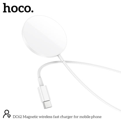 Hoco 15W Wireless Charger for MagSafe - Black