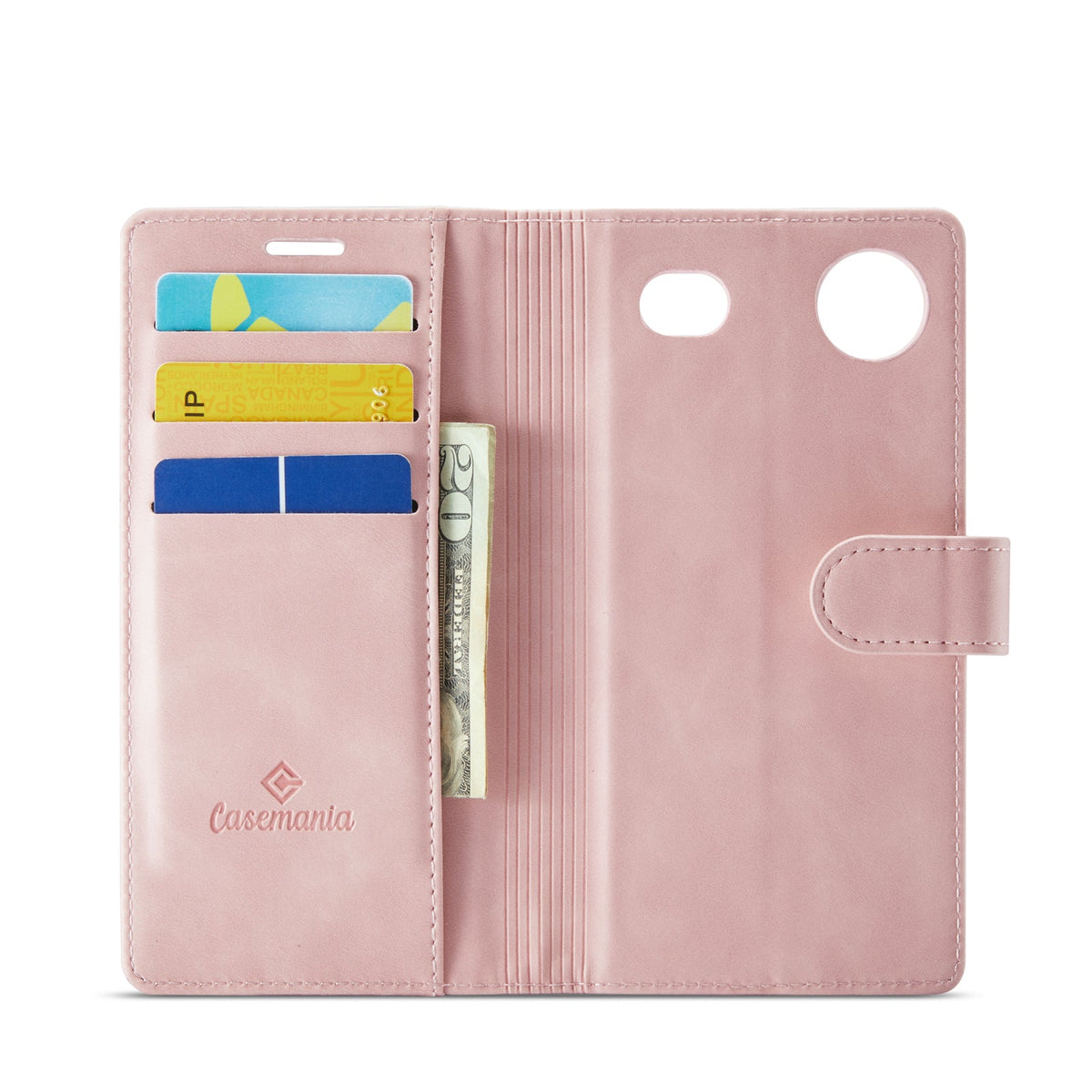 Apple iPhone Air Case - Pale Pink - Luxury 2-in-1 MagSafe Wallet Case