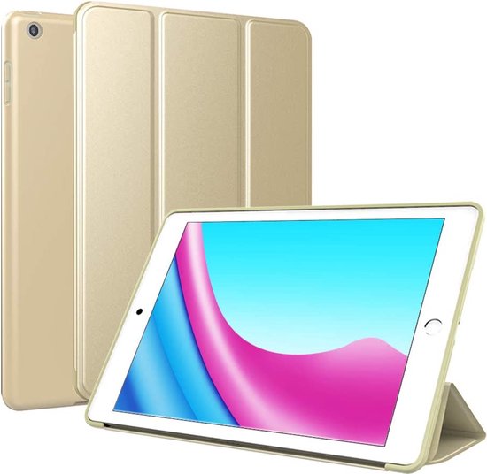 Apple iPad 8 10.2 (2020) Tablethoes - Goud - Smart Cover