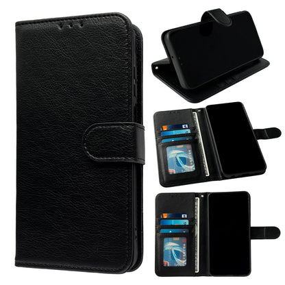 Samsung Galaxy S25 Hoesje - Zwart - Luxe Bookcase