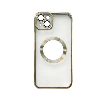 Apple iPhone 14 Plus Hoesje - Goud - Siliconen MagSafe Back Cover