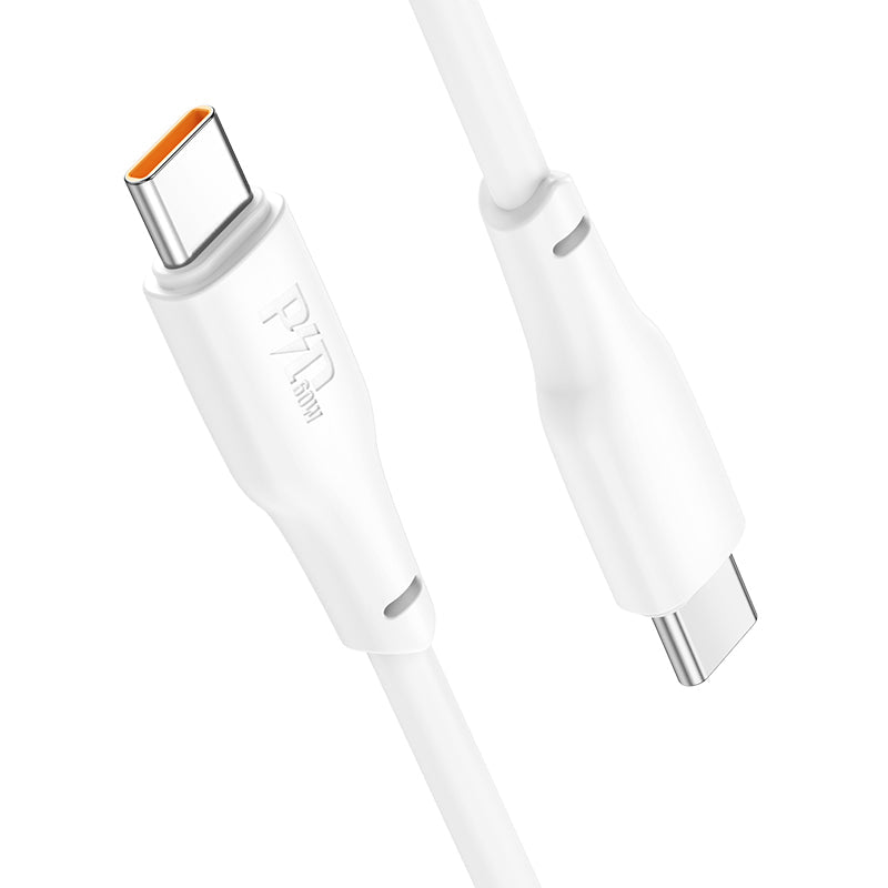 Hoco X93 Oplaad & Data Type C naar Type C Kabel - Geschikt voor USB-C Smartphones, Tablets, PC & Laptop