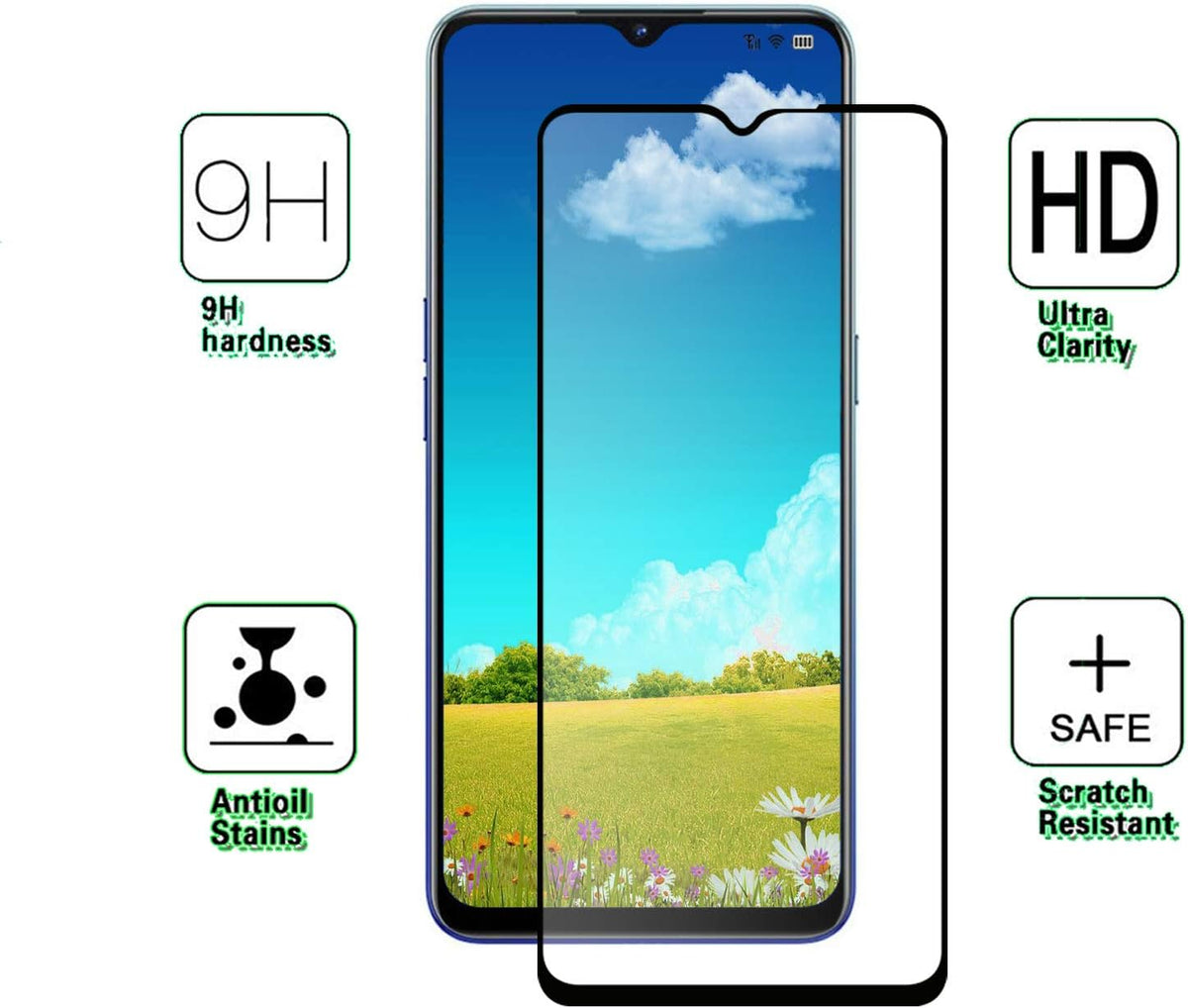 Oppo A38 Screenprotector - Full Cover - 2 Stuks