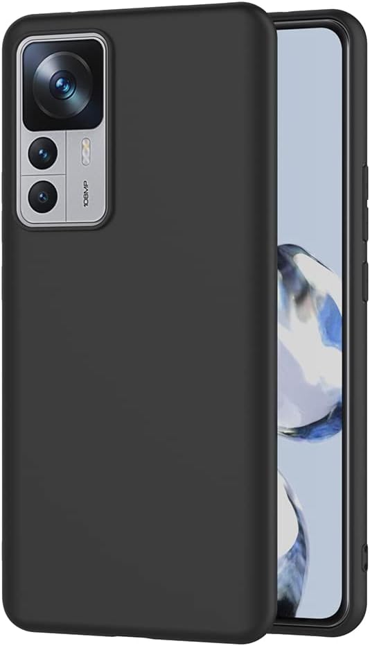 Xiaomi Redmi 12T / 12T Pro Hoesje - Zwart - Siliconen Back Cover